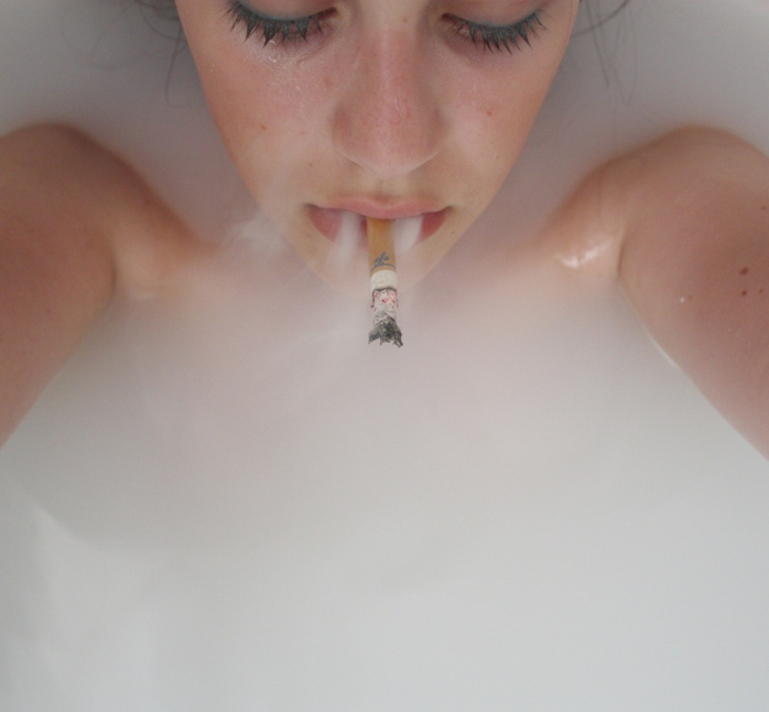 smoke and the water