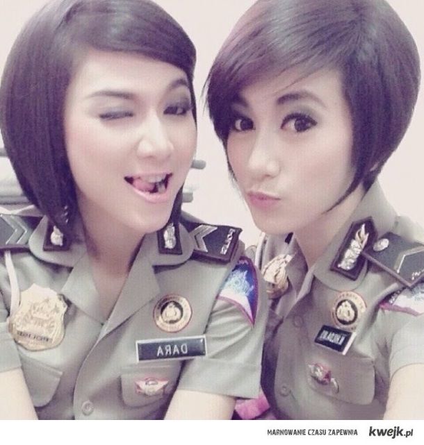 Indonezyjskie policjantki