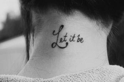 Let it be*