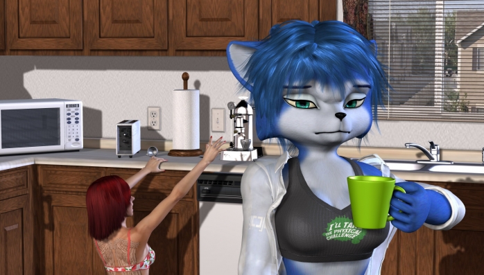 Vixen needs coffee badly...