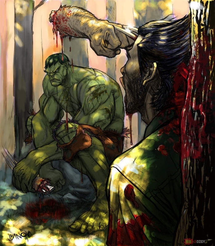 Hulk vs Volwerine